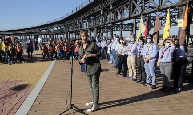 El Puerto de Huelva reúne a 600 scouts de toda la provincia