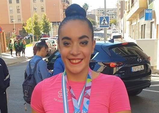 Lucía Paiseo se proclama subcampeona de Andalucía de gimnasia rítmica