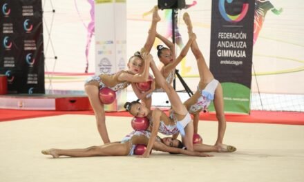 La gimnasta campillera María Domínguez Gadea logra otro bronce en un Campeonato de Andalucía