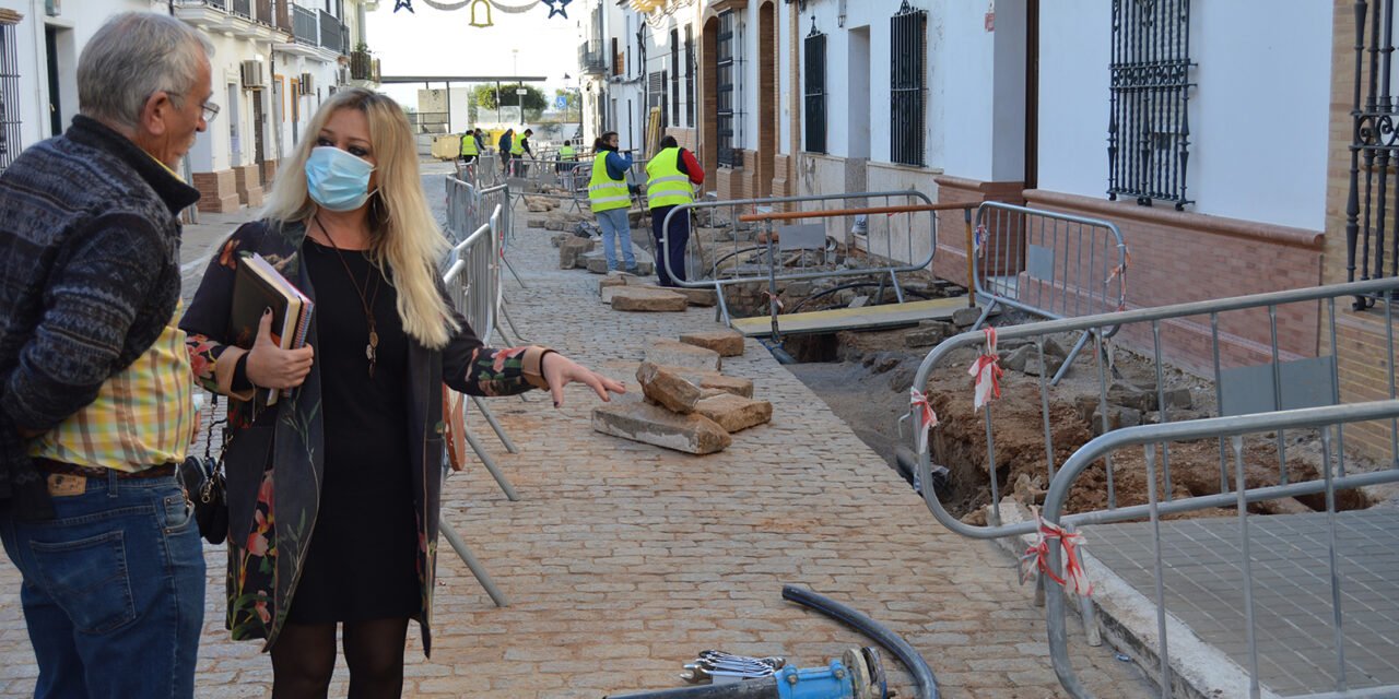 El Ayuntamiento de San Juan retoma las obras de remodelación de la calle Río