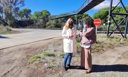 El Gobierno construirá una rotonda en la N-435 para dar seguridad a Los Pinos de Valverde