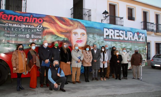 Campofrío acoge la primera etapa de ‘El bus de la repoblación’ en Huelva