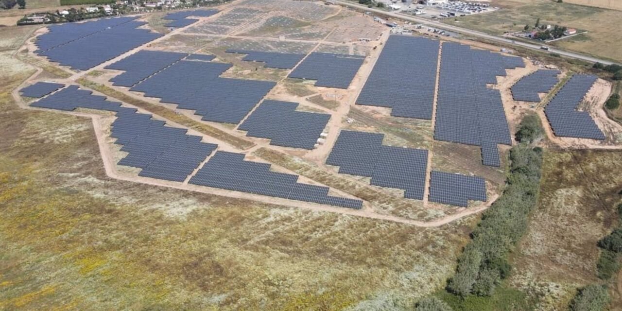 La primera planta solar de Endesa en Huelva comienza a producir energía
