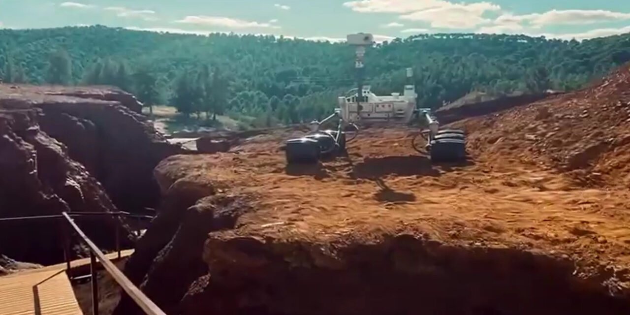 El Rover de Marte ya espera a los turistas en Riotinto