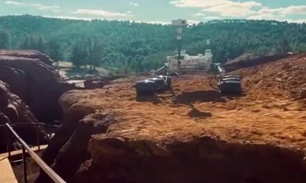 El Rover de Marte ya espera a los turistas en Riotinto