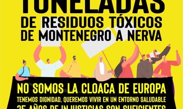 Convocan una concentración en el Puerto de Sevilla contra la llegada de residuos al vertedero de Nerva