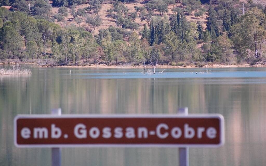 El embalse de Gossan, un emblema de la Cuenca Minera