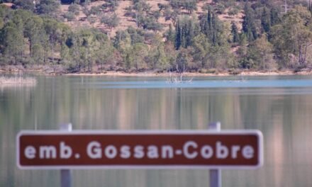 El embalse de Gossan, un emblema de la Cuenca Minera