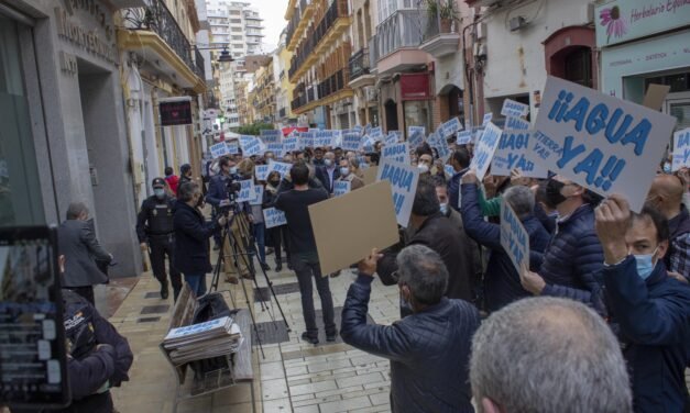Cientos de agricultores se concentran en Huelva para reclamar el agua superficial