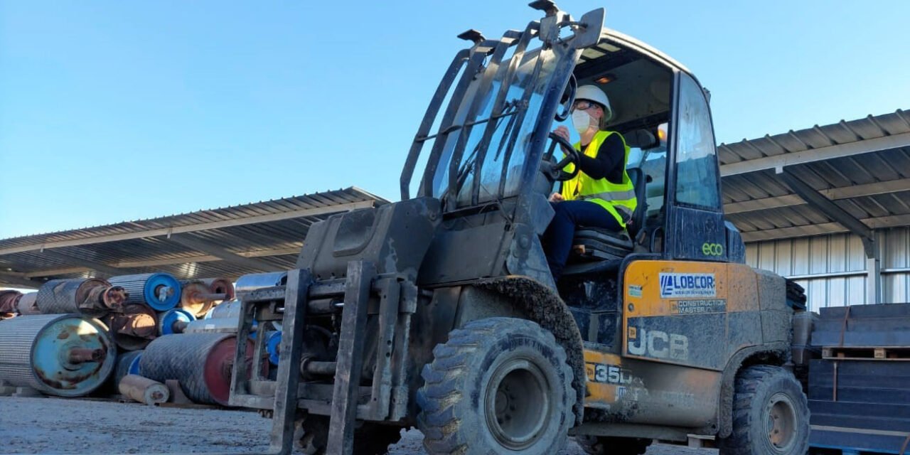 Atalaya inicia las prácticas del II Curso de Operador Minero