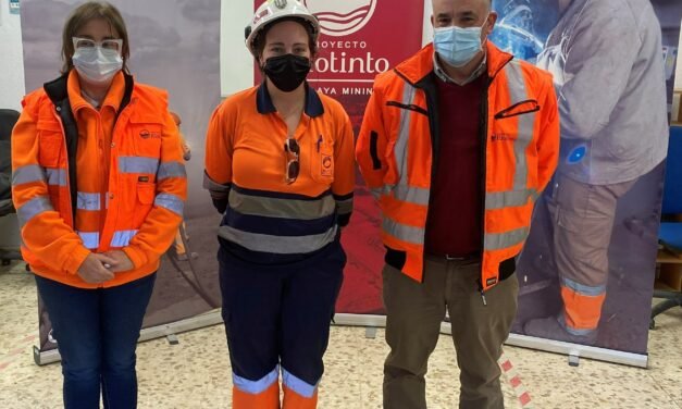 Carmen Catalán Arenas logra el VIII Premio Santa Bárbara con un proyecto que mejora la seguridad en la mina