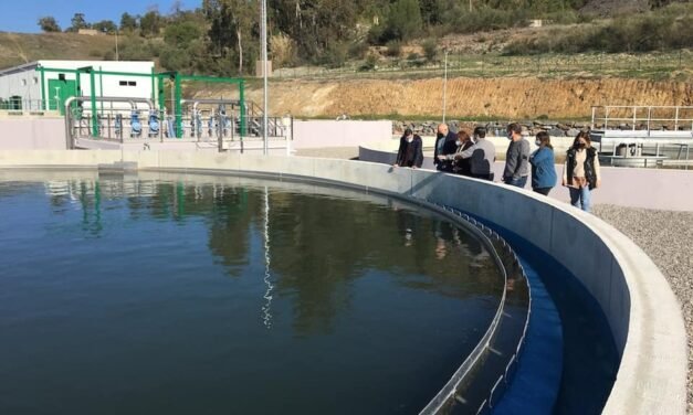 Estreno de la nueva depuradora de aguas residuales Nerva-Riotinto