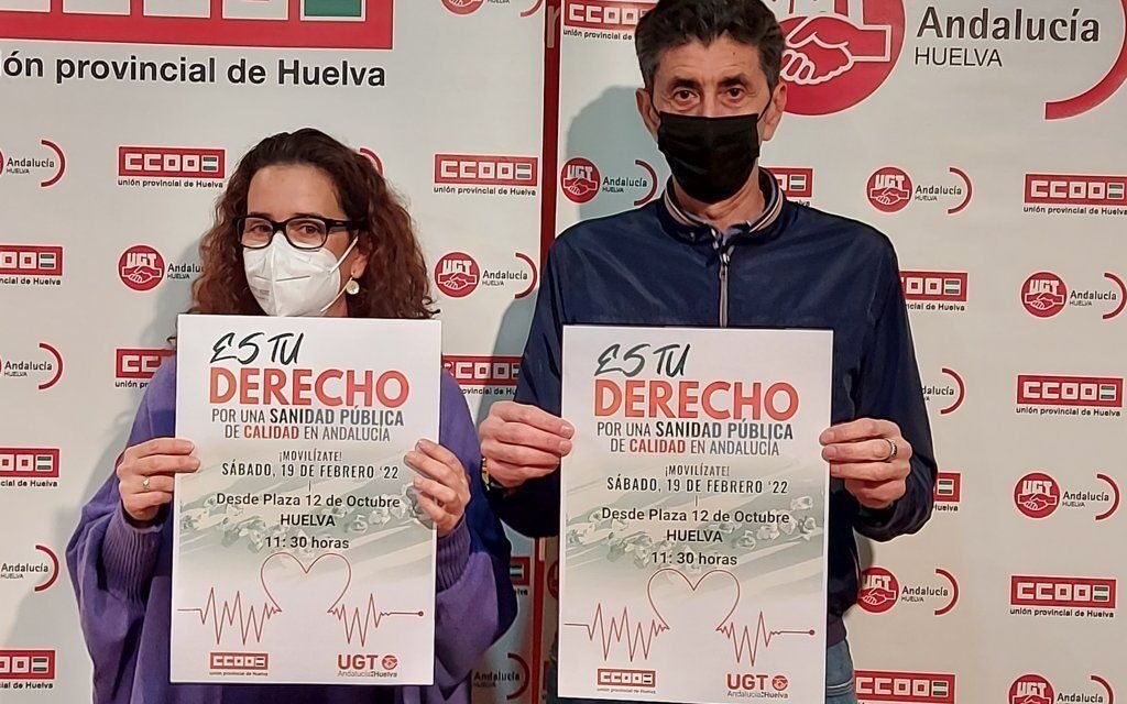 Convocan una “gran movilización social” en defensa de la sanidad pública en Huelva