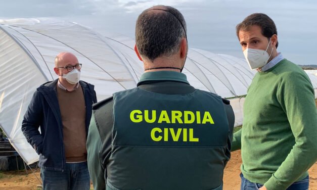 El Ayuntamiento de Cartaya inicia las obras de reparación del colector del Corchuelo