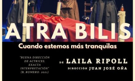 El Gran Teatro acogerá este mes el montaje de ‘Atra Bilis’ de Juan José Oña