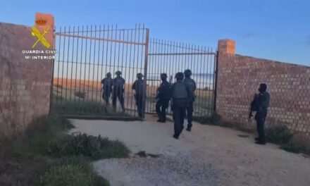 Detienen a ocho personas por introducir hachís en la Costa de Huelva