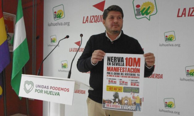IU llama a la participación en la manifestación por el cierre del vertedero de Nerva en Sevilla