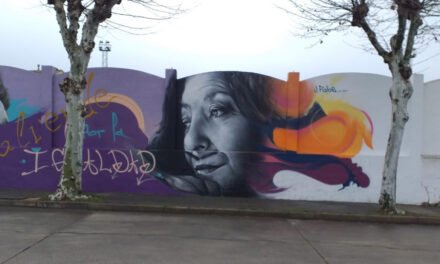 Atentan contra el mural de Almudena Grandes en Valverde durante el 8M