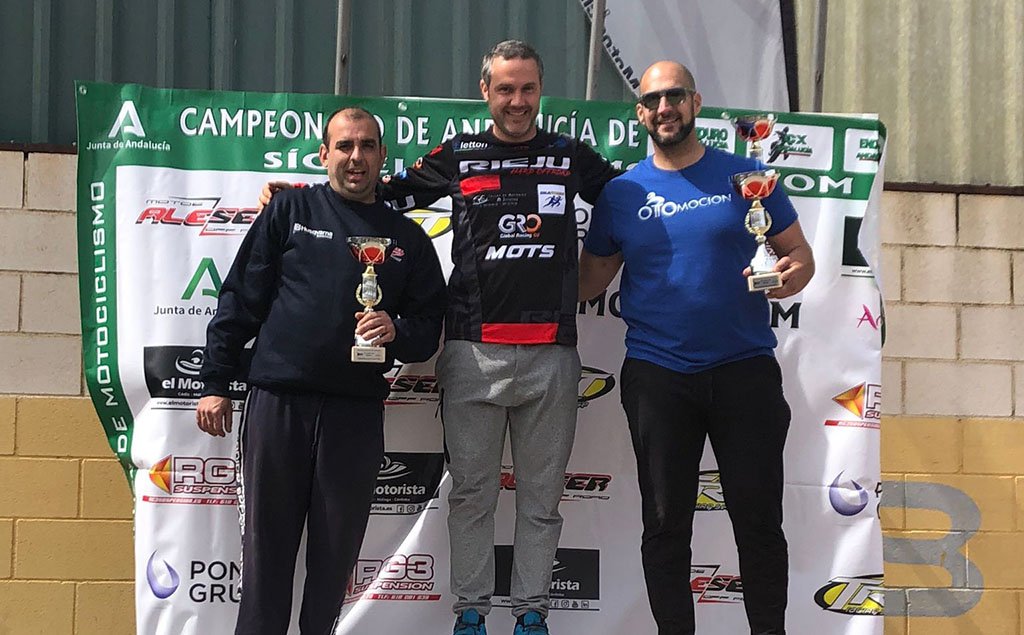 Rubén Palmar inicia la temporada en el primer puesto del Campeonato de Andalucía de Enduro