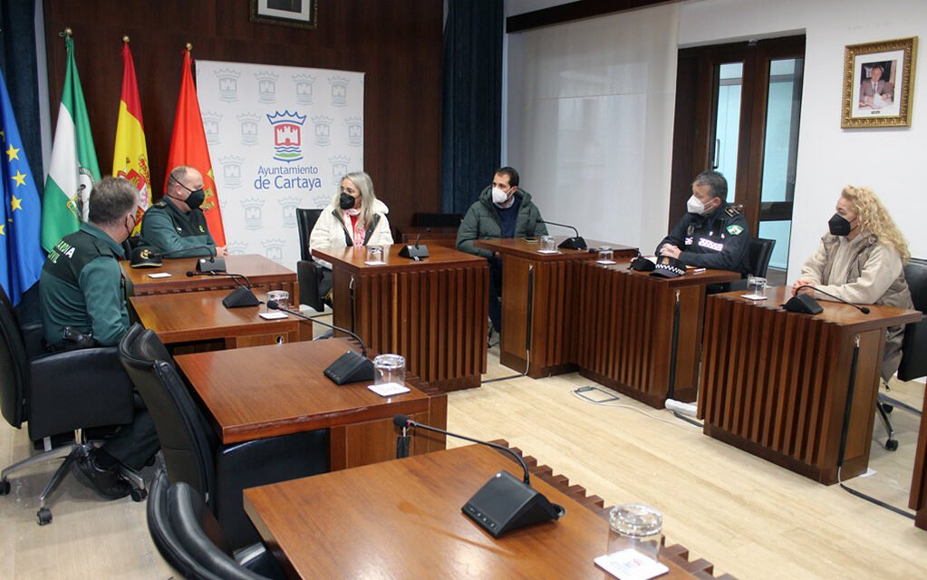 Ayuntamiento de Cartaya y Guardia Civil se coordinan en materia de seguridad ciudadana
