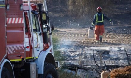 La Guardia Civil cree que el incendio de la chabola en la que murió una persona fue accidental