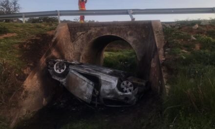 Detenido por robar el coche que explotó en Campofrío al caer de un puente