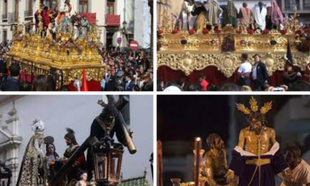 Borriquita, Cena, Redención y Mutilados ponen esplendor al Domingo de Ramos