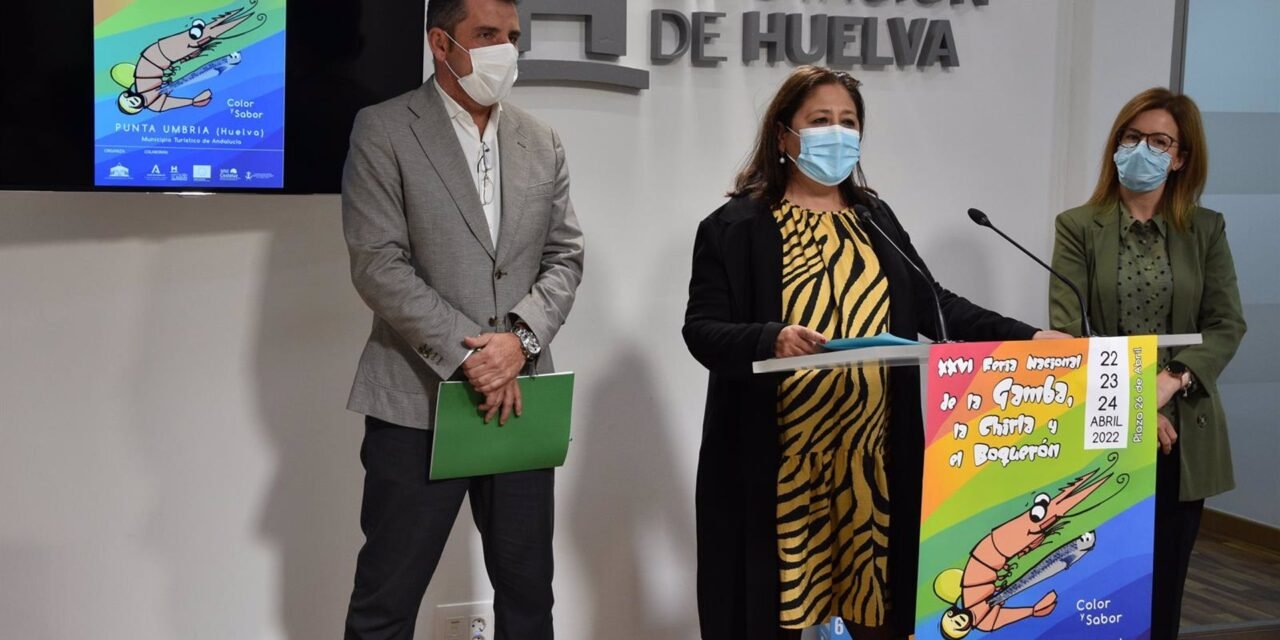 Punta Umbría recupera la Feria de la Gamba tras dos años de pandemia