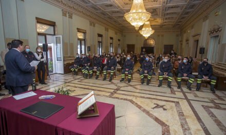 Nueve bomberos se incorporan a la plantilla del Ayuntamiento de Huelva