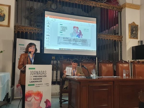 Concha Moya comparte su experiencia en prevención de riesgos laborales en el Hospital de Riotinto