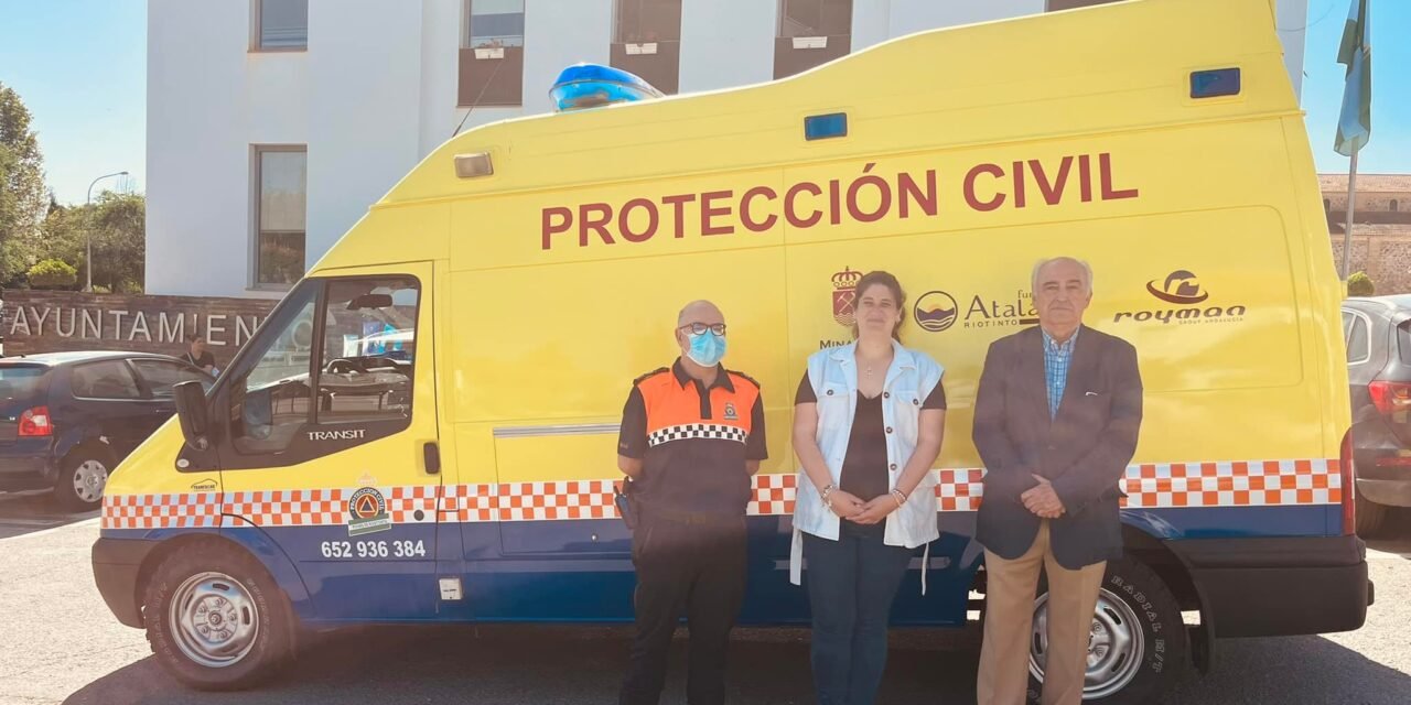Riotinto adquiere un vehículo sanitario para protección civil