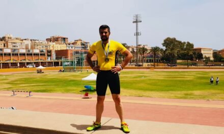 El riotinteño Cristóbal Rodríguez gana el Oro en los 110 metros valla del Campeonato de Andalucía