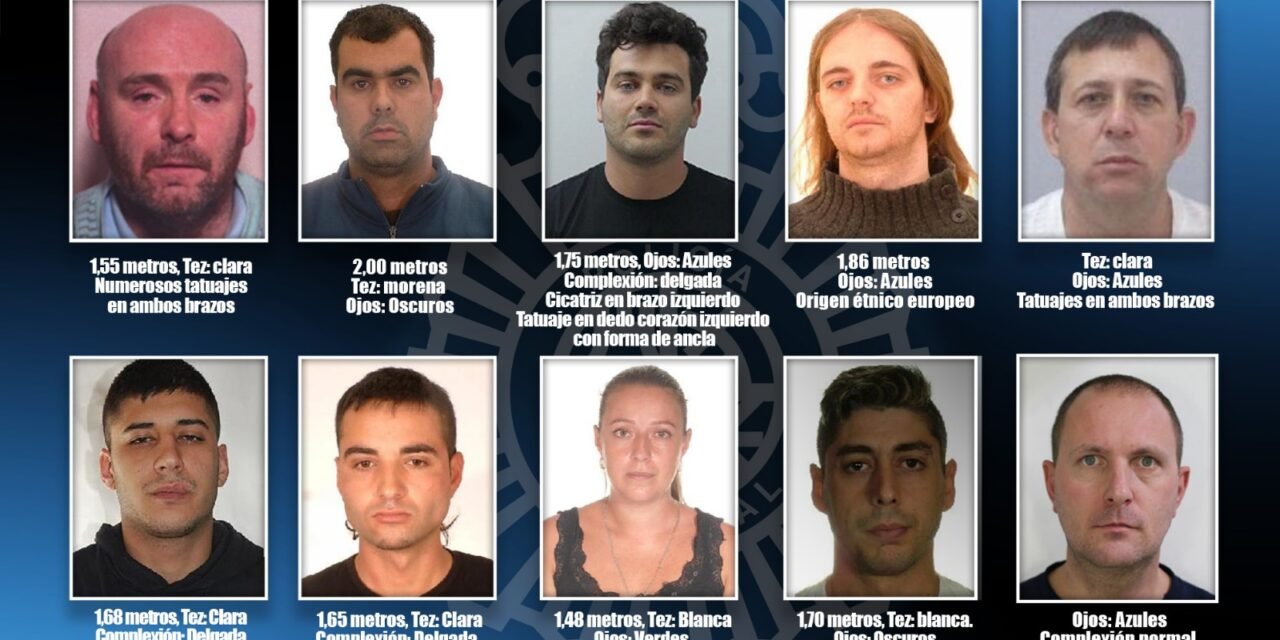 La Policía Nacional pide ayuda para encontrar a los diez fugitivos más buscados de España