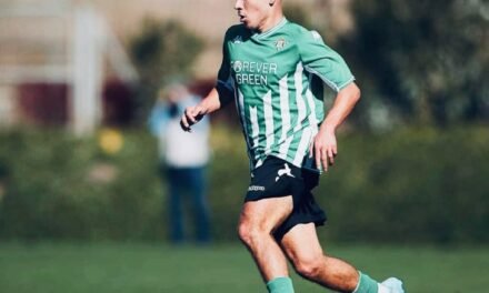 El riotinteño Mario Peregrina se proclama campeón de la liga juvenil con el Betis