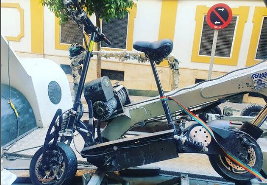 Denuncian al conductor de un patinete por dar positivo en alcohol