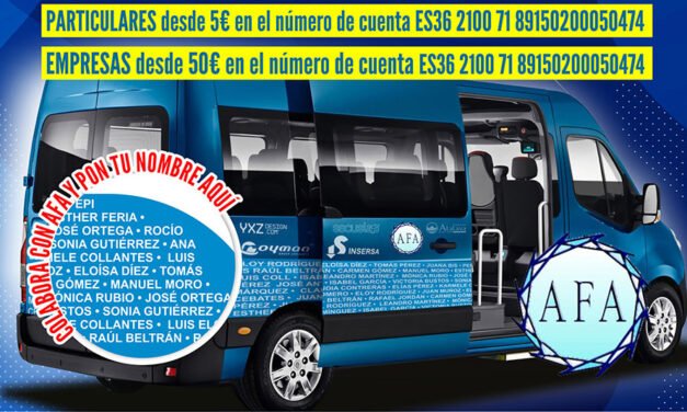 AFA El Campillo pide colaboración ciudadana para adquirir un vehículo adaptado