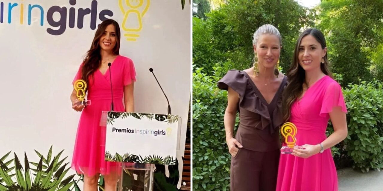 La ingeniera de Atalaya Eva Laín recibe el premio ‘Mujer Inspiradora’