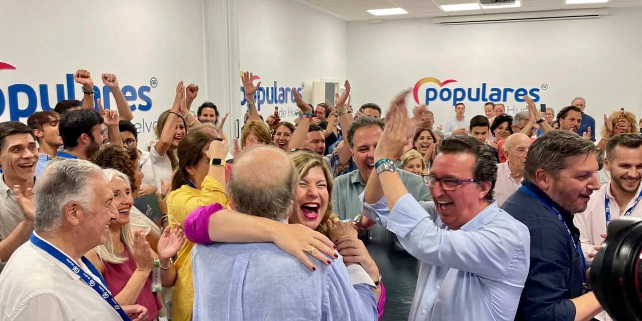 El PP destaca la «victoria histórica» en Huelva tras ganar en 43 municipios