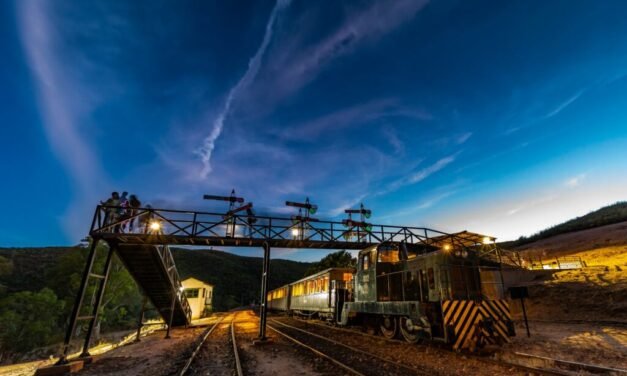 El tren de la luna llena vuelve este verano al Parque Minero de Riotinto