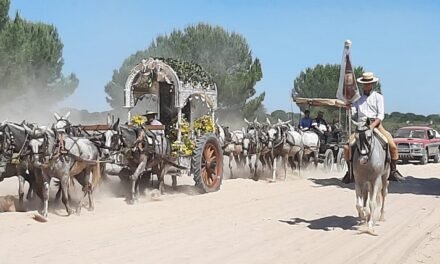 Un total de 40 filiales finaliza el Camino del Rocío bajo la protección del Plan Romero