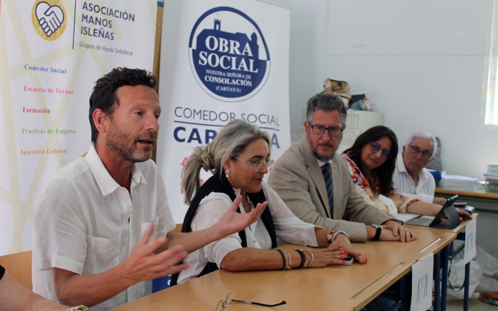 Cartaya abre una escuela de verano para dar garantía alimentarias a los niños y niñas