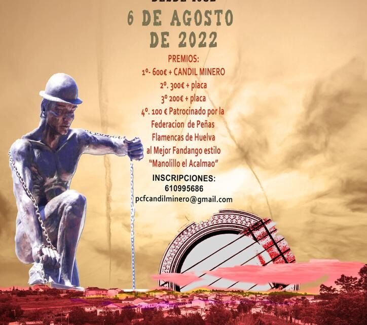 El Campillo celebra el 6 de agosto el IV Concurso de Fandangos El Candil Minero