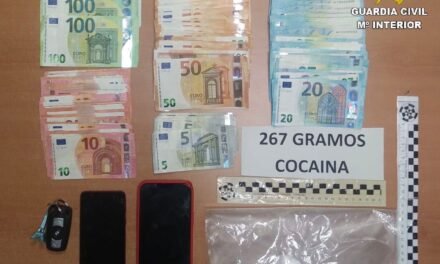 Dos detenidos con una gran cantidad de cocaína en un vehículo en Aljaraque