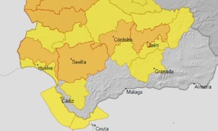 La Aemet extiende hasta la noche del domingo el aviso amarillo en la Cuenca Minera
