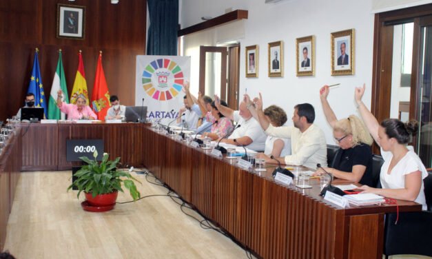 Cartaya aprueba un plan de asfaltado para arreglar más de 8.000 metros cuadrados