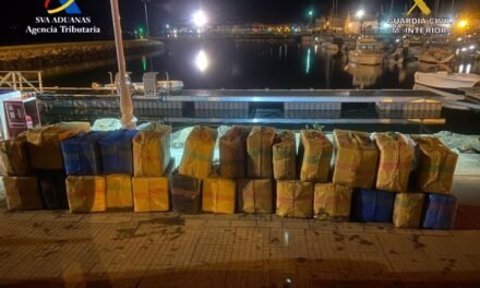 Interceptan seis toneladas de hachís frente a las costas de Huelva