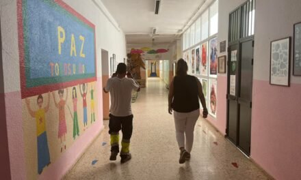 El CEIP Virgen del Rosario y la escuela infantil Santa Bárbara se preparan para el nuevo curso