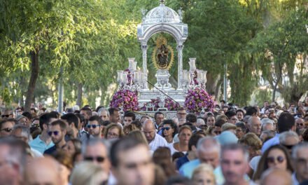 Huelva aguarda una multitudinaria bajada de La Cinta tres años después de su regreso al Santuario