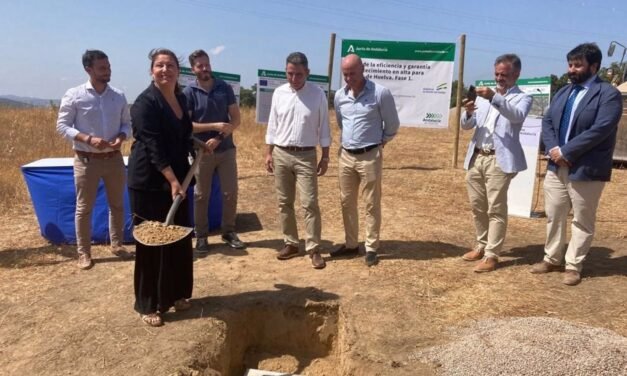 La Junta inicia las obras para el abastecimiento de agua de los municipios de la Sierra de Huelva