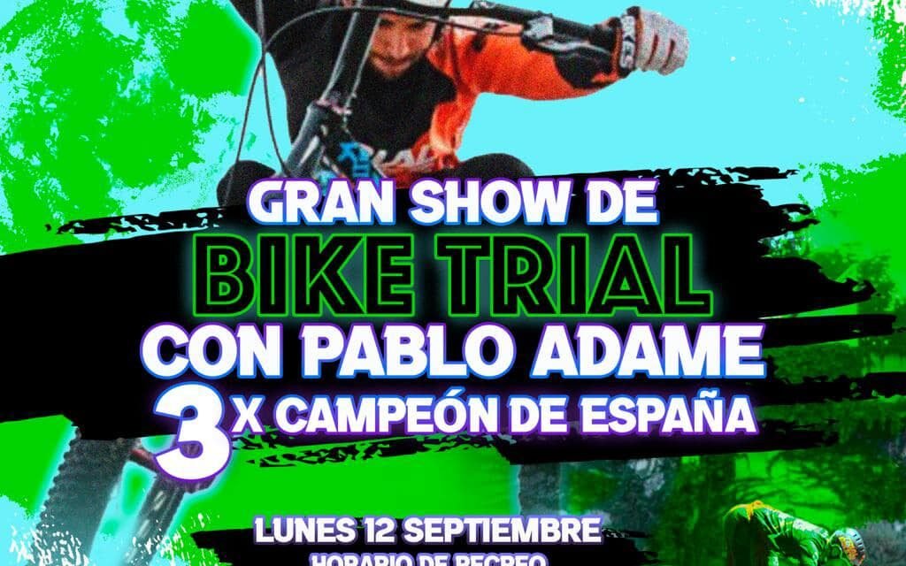 Riotinto impulsa una escuela de ciclismo y la presenta con una exhibición de ‘bike trial’ el lunes